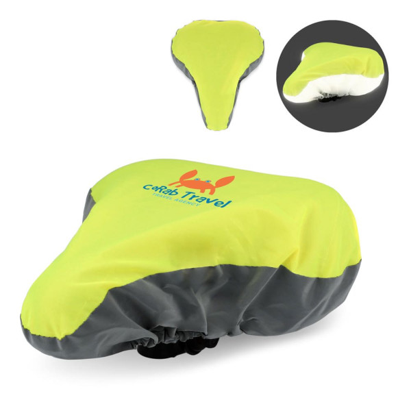 R-PET Reflektierender Sattelbezug