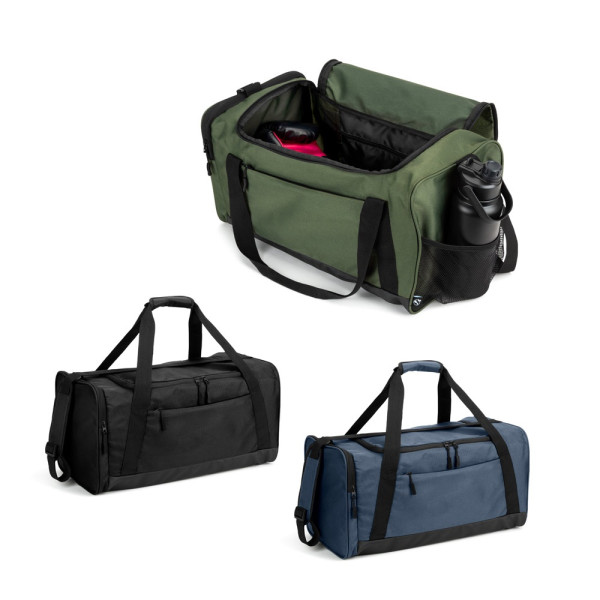 FARO. Sporttasche aus recyceltem 600D Polyester