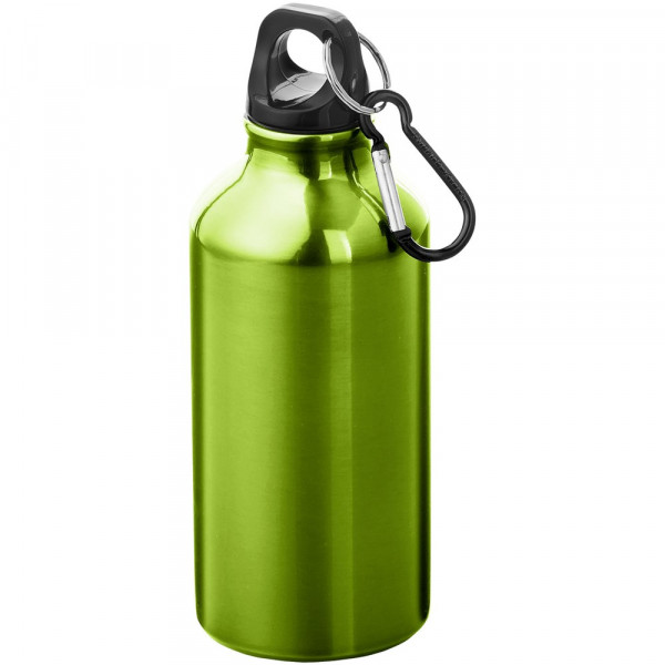 Oregon 400 ml Aluminium Trinkflasche mit Karabinerhaken