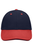 Navy/red/navy (ca. Pantone 296C
186C
296C)