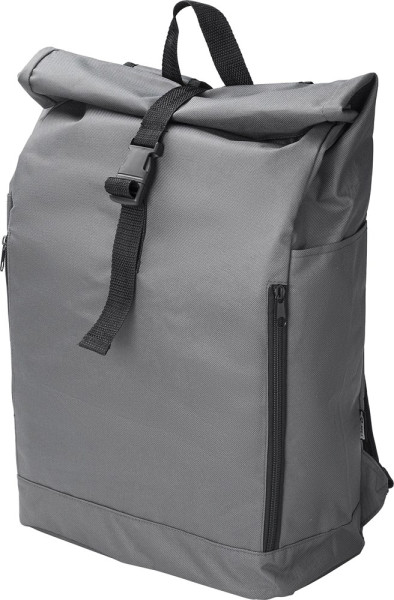 rPET-Polyester (600D) Rucksack mit Rollverschluss Evie